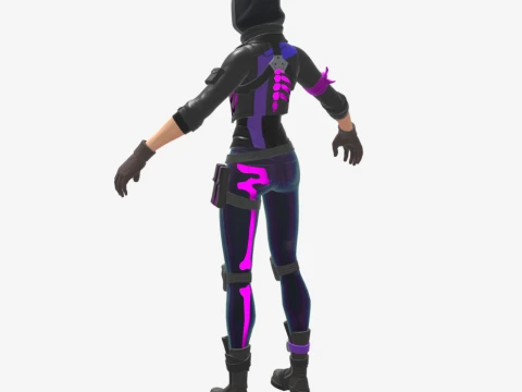 Violet - Fortnite 3D Model