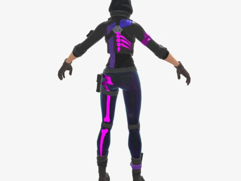 Violet - Fortnite 3D Model
