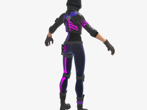 Violet - Fortnite 3D Model