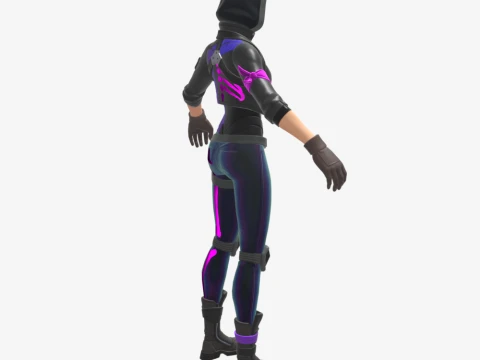 Violet - Fortnite 3D Model