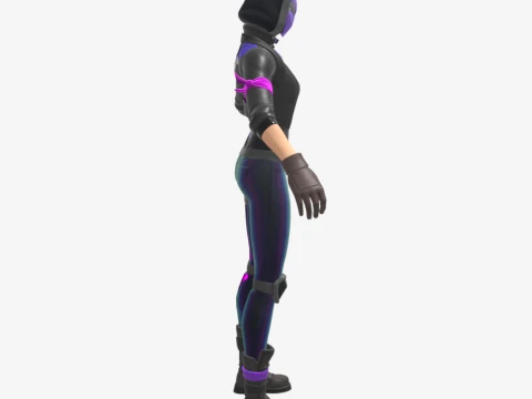 Violet - Fortnite 3D Model