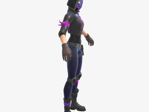 Violet - Fortnite 3D Model