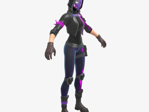 Violet - Fortnite 3D Model