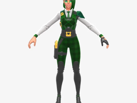 Lucky Envoy - Fortnite 3D Model
