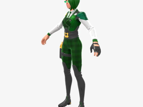 Lucky Envoy - Fortnite 3D Model