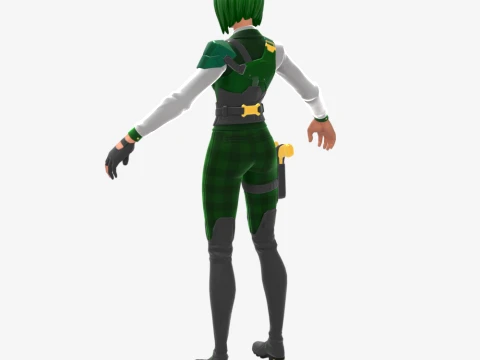 Lucky Envoy - Fortnite 3D Model