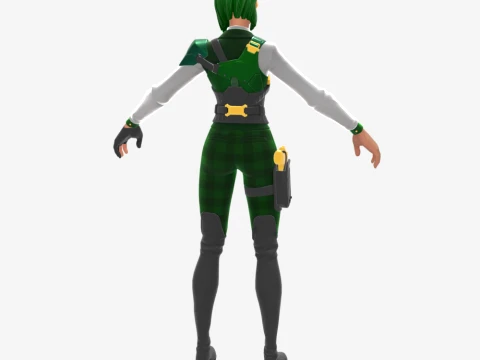 Lucky Envoy - Fortnite 3D Model
