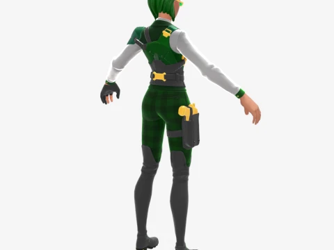 Lucky Envoy - Fortnite 3D Model