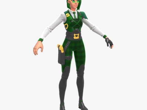 Lucky Envoy - Fortnite 3D Model