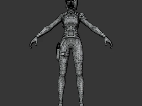 Lucky Envoy - Fortnite 3D Model