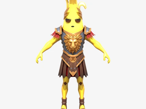 Cáscaras de potasio - Fortnite Modelo 3D