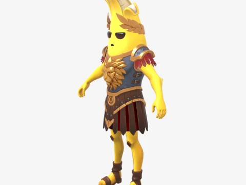 Potassius Peels - Fortnite 3D Model