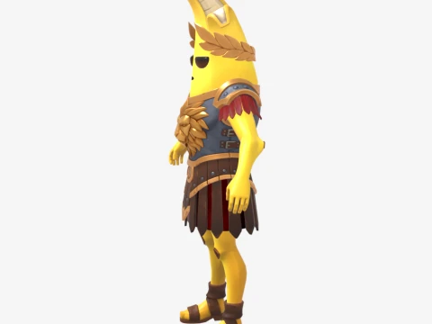 Potassius Peels - Fortnite 3D Model