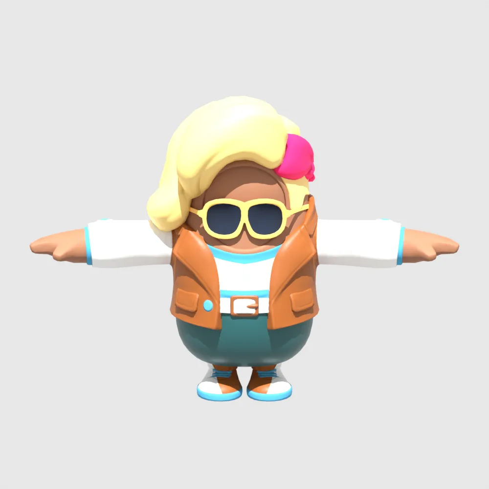 Dreamflower - Fortnite 3D Model .c4d .max .obj .3ds .fbx .stl .blend