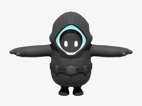Grimey Fall Guy - Fortnite Modelo 3D