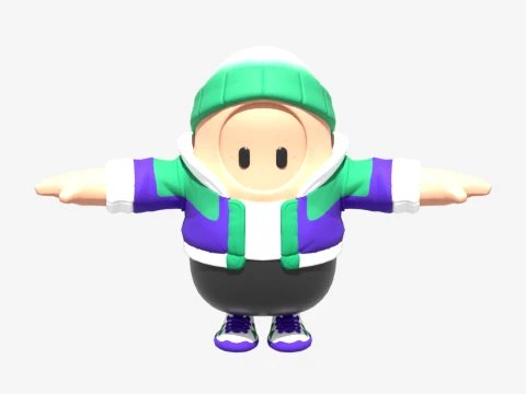 El Bandido del Festival de Invierno - Fortnite Modelo 3D