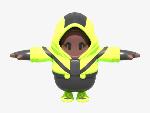 Scorpius Operative Fall Guy - Fortnite 3D Model