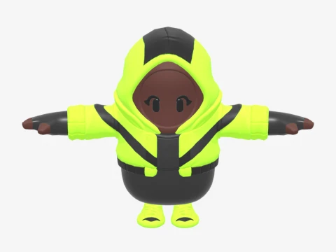 Scorpius Operative Fall Guy - Fortnite 3D Model