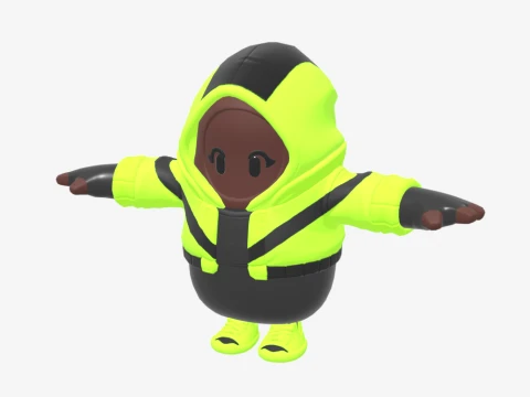 Scorpius Operative Fall Guy - Fortnite 3D Model