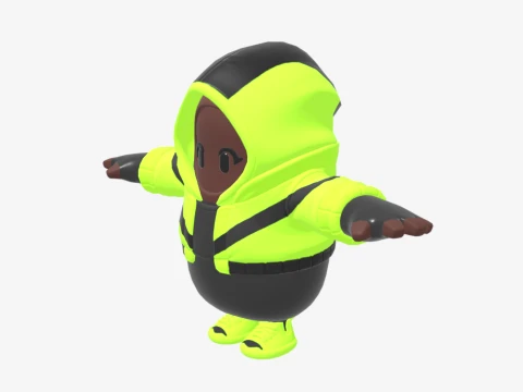 Scorpius Operative Fall Guy - Fortnite 3D Model