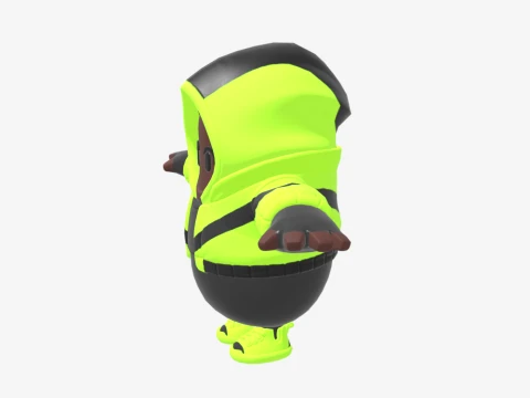 Scorpius Operative Fall Guy - Fortnite 3D Model