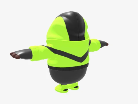 Scorpius Operative Fall Guy - Fortnite 3D Model