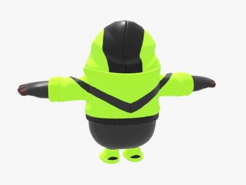 Scorpius Operative Fall Guy - Fortnite 3D Model