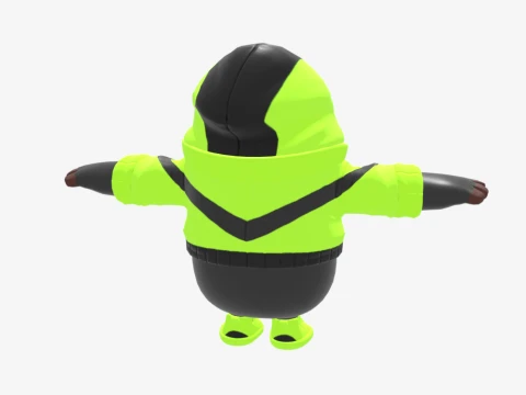 Scorpius Operative Fall Guy - Fortnite 3D Model