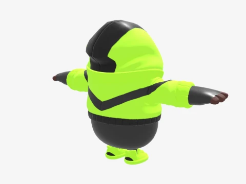 Scorpius Operative Fall Guy - Fortnite 3D Model