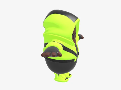 Scorpius Operative Fall Guy - Fortnite 3D Model