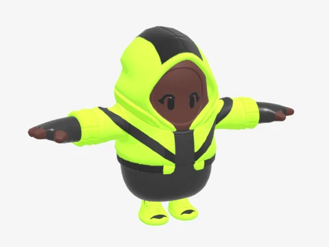 Scorpius Operative Fall Guy - Fortnite 3D Model