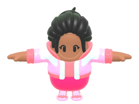Mariposa Fall Guy - Fortnite 3D Model