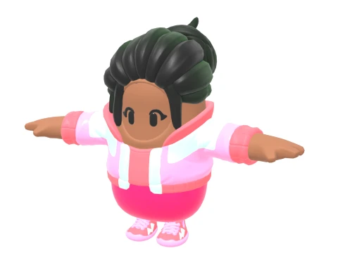 Mariposa Fall Guy - Fortnite 3D Model