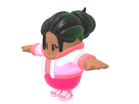 Mariposa Fall Guy - Fortnite 3D Model
