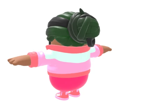 Mariposa Fall Guy - Fortnite 3D Model