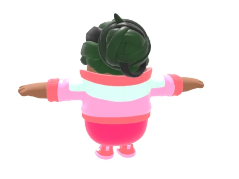 Mariposa Fall Guy - Fortnite 3D Model
