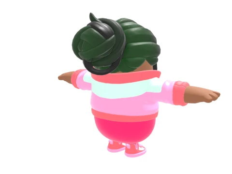 Mariposa Fall Guy - Fortnite 3D Model
