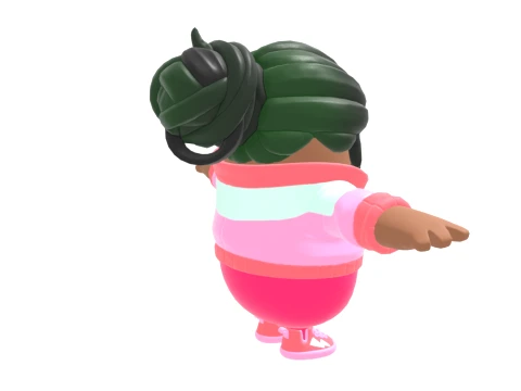 Mariposa Fall Guy - Fortnite 3D Model