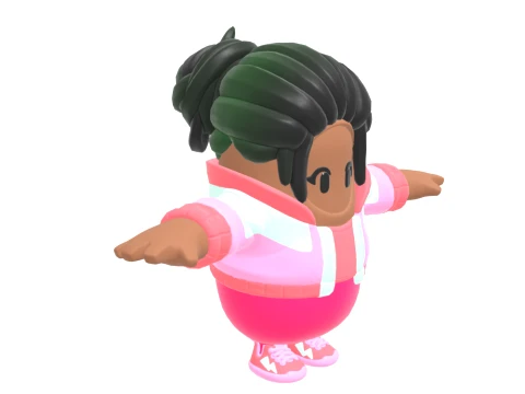 Mariposa Fall Guy - Fortnite 3D Model