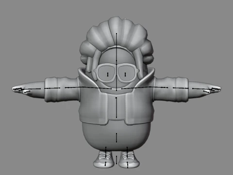 Mariposa Fall Guy - Fortnite 3D Model