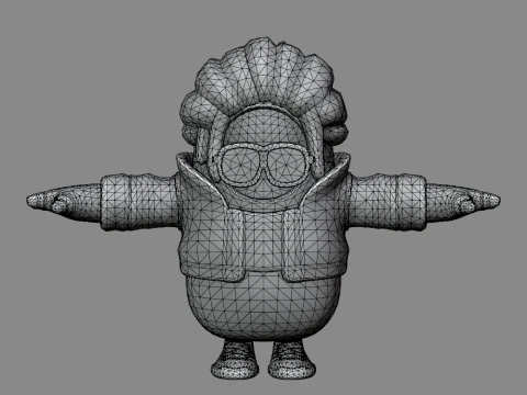 Mariposa Fall Guy - Fortnite 3D Model