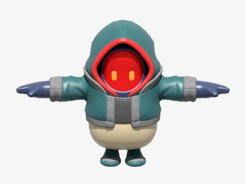 Growler Fall Guy - Fortnite 3D Model