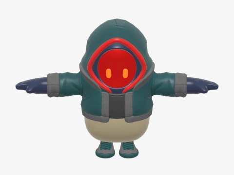 Growler Fall Guy - Fortnite 3D Model