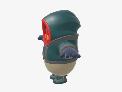 Growler Fall Guy - Fortnite 3D Model