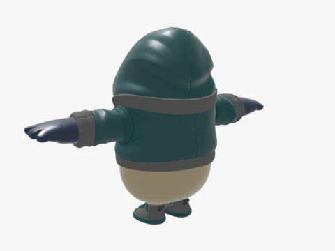 Growler Fall Guy - Fortnite 3D Model