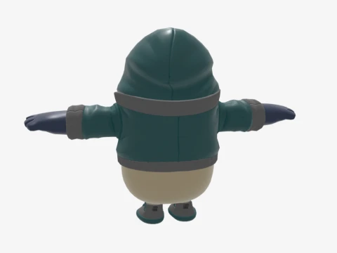 Growler Fall Guy - Fortnite 3D Model