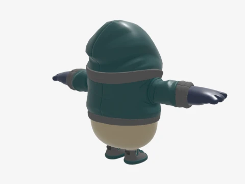 Growler Fall Guy - Fortnite 3D Model