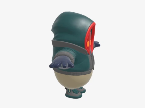 Growler Fall Guy - Fortnite 3D Model