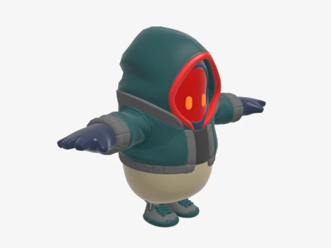 Growler Fall Guy - Fortnite 3D Model