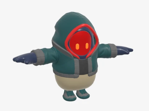 Growler Fall Guy - Fortnite 3D Model